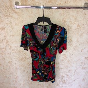 Bisou Bisou short sleeve top